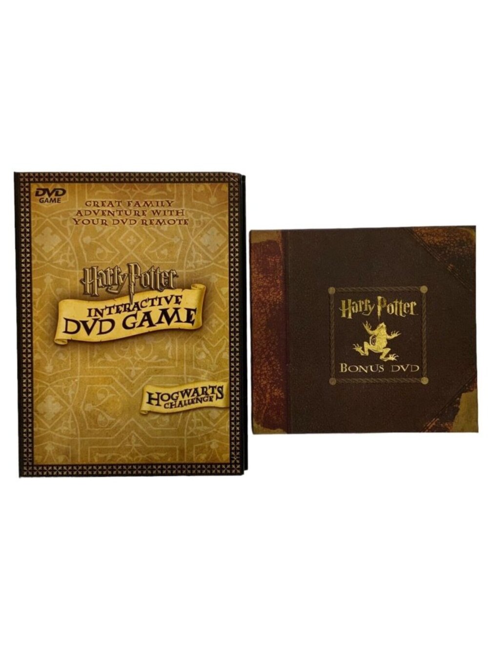 Harry Potter Interactive Hogwarts Challenge DVD Game & Bonus Disc 2007